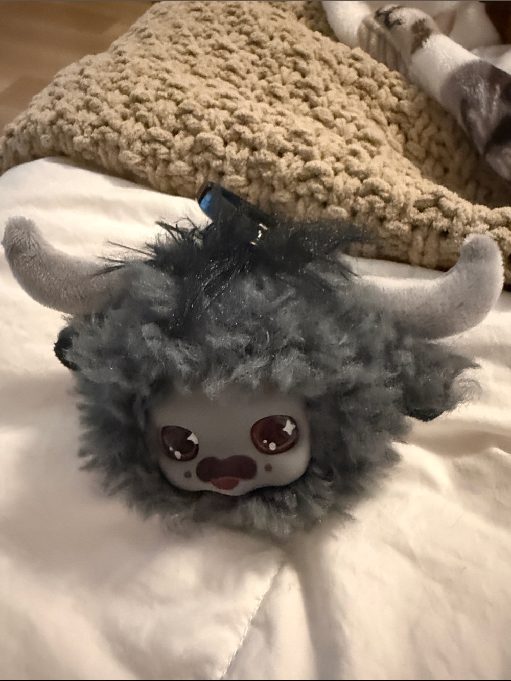 Highland Cow Five Below Plush Keychain